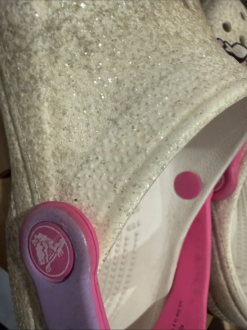 🎉Final Deal 🎉JoJo Siwa sparkly blow crocs